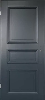 Drzwi drewniane pełne z trzema kasetonami o różnych wielkościach z frezowanymi listwami ozdobnymi. Kliknij żeby zobaczyć drzwi wewnętrzne stylowe z naszej oferty.