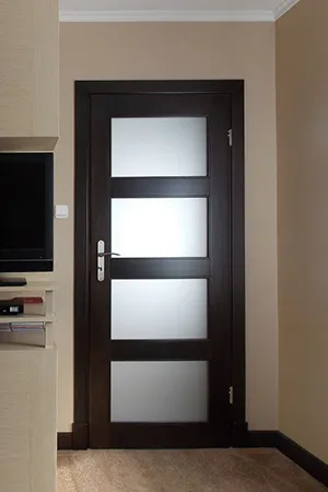 Drzwi drewniane proste